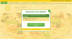 Desktop Screenshot of pizza-piccobello.de